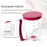 Cupcake Batter Dispenser with Measuring Labels