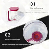 Cupcake Batter Dispenser with Measuring Labels