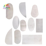 10PCS Pottery Clay Steel Serrated Scraper Polymer Cutter Tools