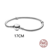 925 Silver Charm Bracelet for Women Friendship Jewelry