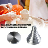 Ceramic Pottery Trimming Spinner Tool Rotary Disc