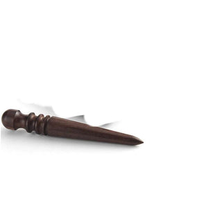 Wood Leather Edge Burnisher Slicker Leather Craft Tool Polished Grinding Rod DIY