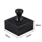 Wood Leather Edge Burnisher Slicker Leather Craft Tool Polished Grinding Rod DIY