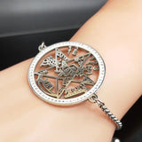 Tetragrammaton Protection Bracelet Silver Bangle Jewelry