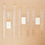 Polymer Clay Thickness Ruler Acrylic Roller Guide Rail