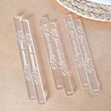 Polymer Clay Thickness Ruler Acrylic Roller Guide Rail