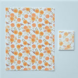 Watercolor Flower Figure Pottery Clay Transfer Paper DIY Earrings