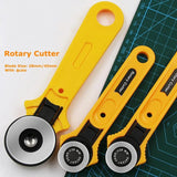 28mm 45mm Rotary Cutter Patchwork Roller Wheel Round Leather Craft Fabrics Cutti