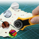 28mm 45mm Rotary Cutter Patchwork Roller Wheel Round Leather Craft Fabrics Cutti