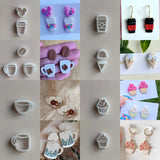 Mini Food Series Clay Molds for Jewelry Making
