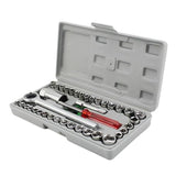 40Pc Car Vehicle Toolbox Socket Wrench Set Combination Repair Kit