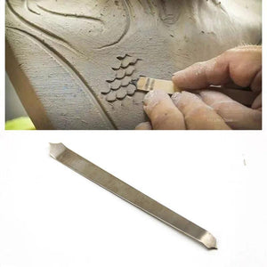 Fish Scale Modeling Blade Pottery Carving Tool
