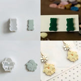 Mini Animal Shaped Clay Cutter Set for Jewelry Making