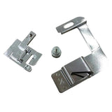 Domestic sewing machine with piping presser foot DIY sewing tool