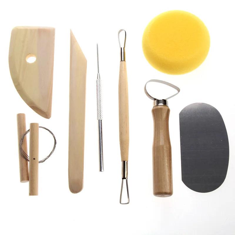 8 Piece Clay Ceramics Molding Tools for Polymer Clay