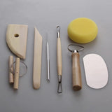 8 Piece Clay Ceramics Molding Tools for Polymer Clay
