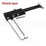 Brake Disc Wear Test Tool 0-45mm Measurement Automotive Accessory for Cars