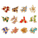 5pc Stainless Steel 12 Birthstone Charms Pendants DIY Jewelry Making