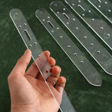 7 Size Leather Belt Hole Punch Positioning Tools DIY Leather Craft Accessories
