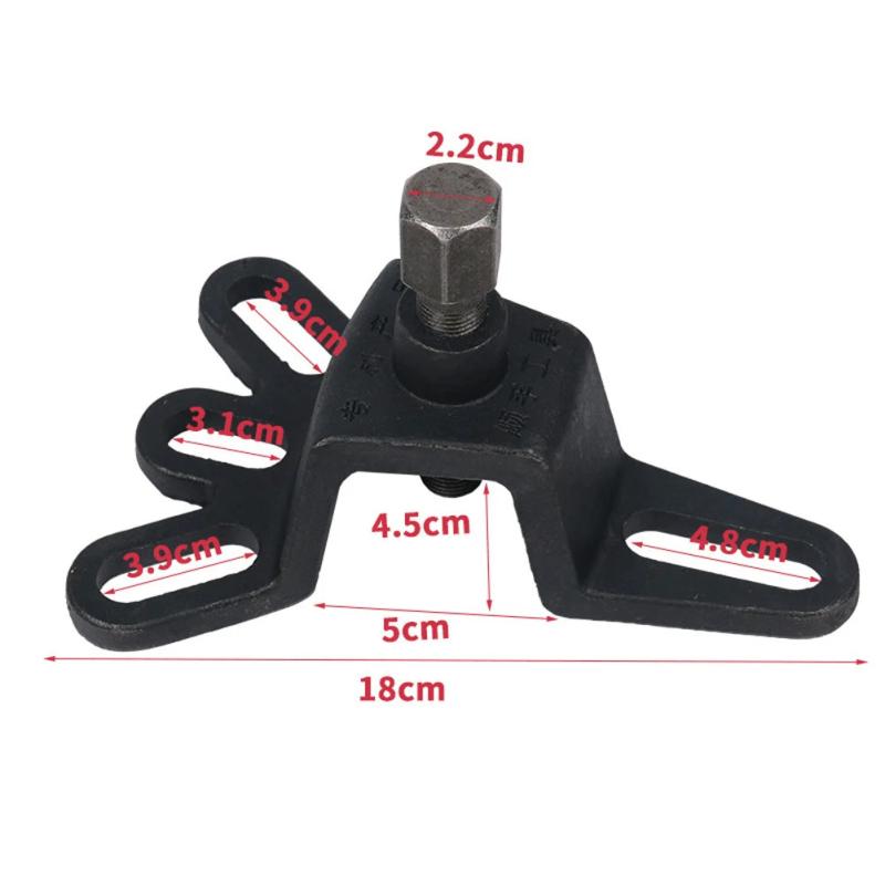 4-Hole Motorcycle Wheel Hub Puller Rear Brake Drum Remover Tool