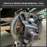 4-Hole Motorcycle Wheel Hub Puller Rear Brake Drum Remover Tool