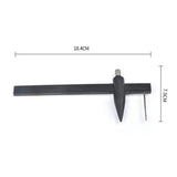 Pottery Clay Circular Cutter Cutting Tool Measuring Ruler Caliper DIY Making