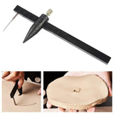 Pottery Clay Circular Cutter Cutting Tool Measuring Ruler Caliper DIY Making