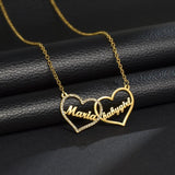 Acheerup Custom Name Necklace with Zircon