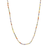 Vintage Natural Stone Beaded Necklace for Women