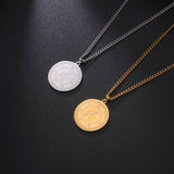 Archangel Michael Necklace Stainless Steel Talisman