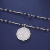 Archangel Michael Necklace Stainless Steel Talisman