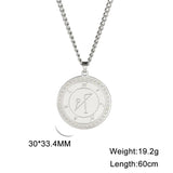 Archangel Michael Necklace Stainless Steel Talisman