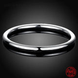 925 Silver Round Cuff Bracelet for Women
