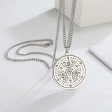 Enochian Seal Necklace Archangels Pendant Protection Amulet Jewelry