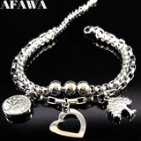 Tree of Life Stainless Steel Bracelet for Women