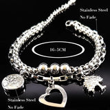 Tree of Life Stainless Steel Bracelet for Women
