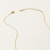 YACHAN Stainless Steel Chains Necklace Turquoise Natural Stone Pendant
