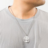 Vintage Tree of Life Necklace Stainless Steel Choker Pendant Jewelry