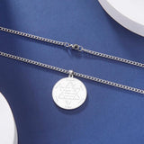 Kabbalistic Amulet Necklace Protection Stainless Steel Jewelry