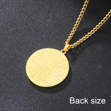 Kabbalistic Amulet Necklace Protection Stainless Steel Jewelry