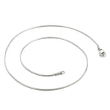 0.9/1.2mm Stainless Steel Mini Snake Chain Necklace