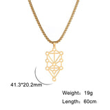 Tree of Life Amulet Pendant Necklace Men Jewelry Talisman