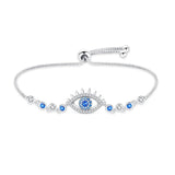 925 Silver Travel Magic Eye Bracelet Women's Jewelry