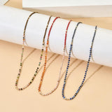 Natural Stone Women Chokers Necklace Short Collar Jewelry