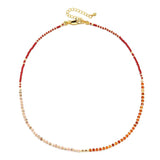 Natural Stone Women Chokers Necklace Short Collar Jewelry