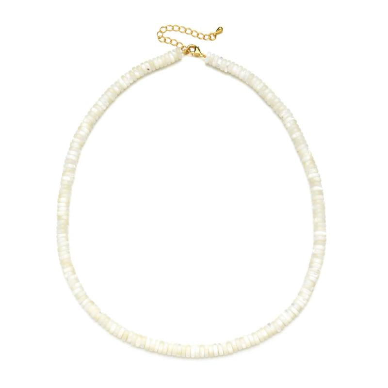 Seashell Beads Conch Shell Choker Necklace for Women
