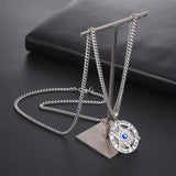 Star of David Crystal Pendant Necklace Hebrew Amulet Jewish Jewelry