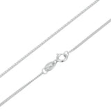 925 Silver Clasp Chain Necklace Adjustable for Women