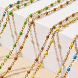 Stainless Steel Zodiac Sign Necklace Constellation Pendant Chain