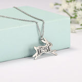 Myshape Forest Outdoor Scenery Necklace Men Jewelry